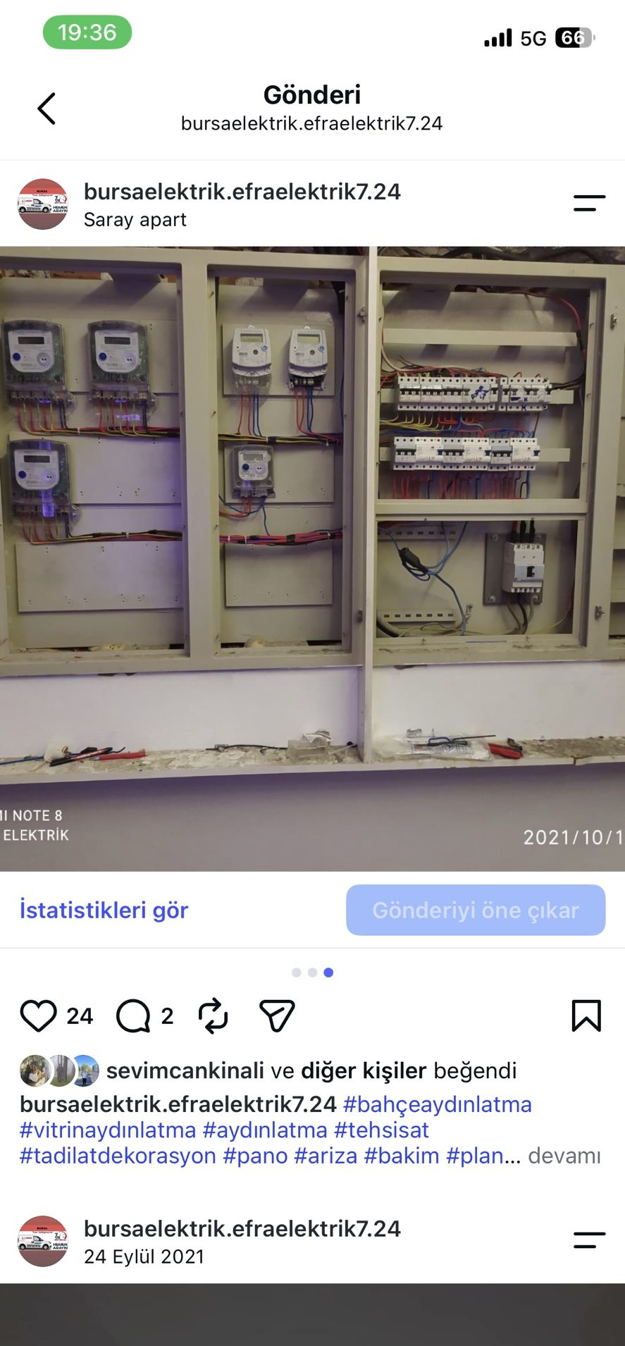 Elektrikçi hizmeti
