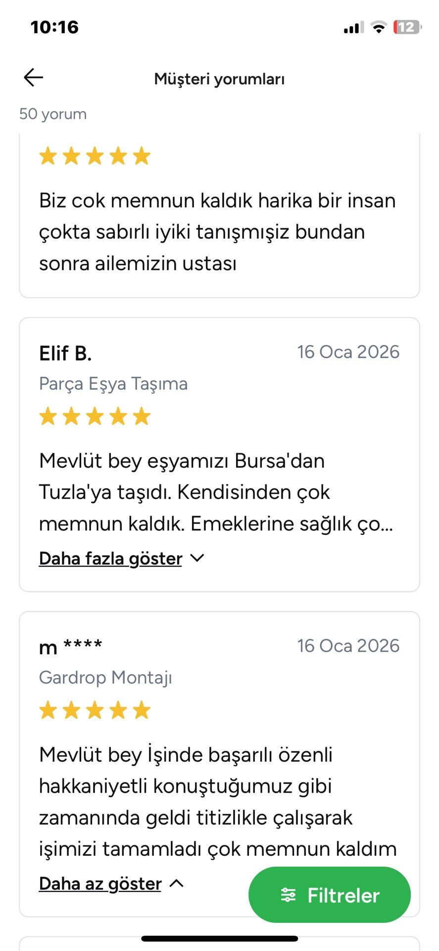 Mobilya & Montaj hizmeti