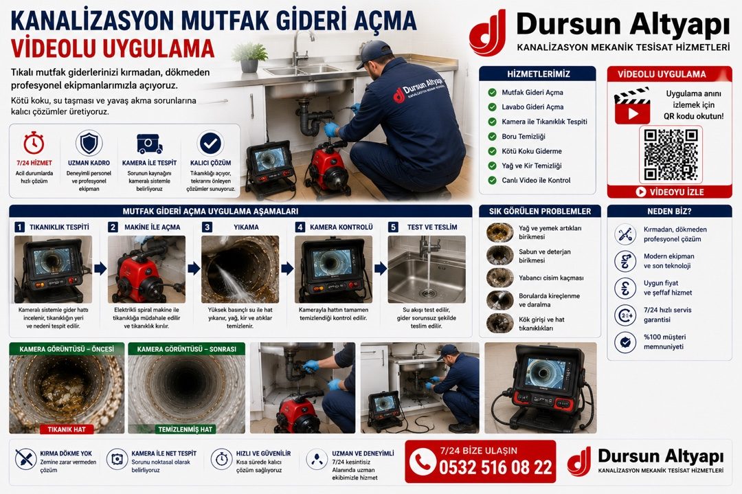 kanalizasyon arıza,tıkanıklık açma,kanalizasyon arıza bakım onarım