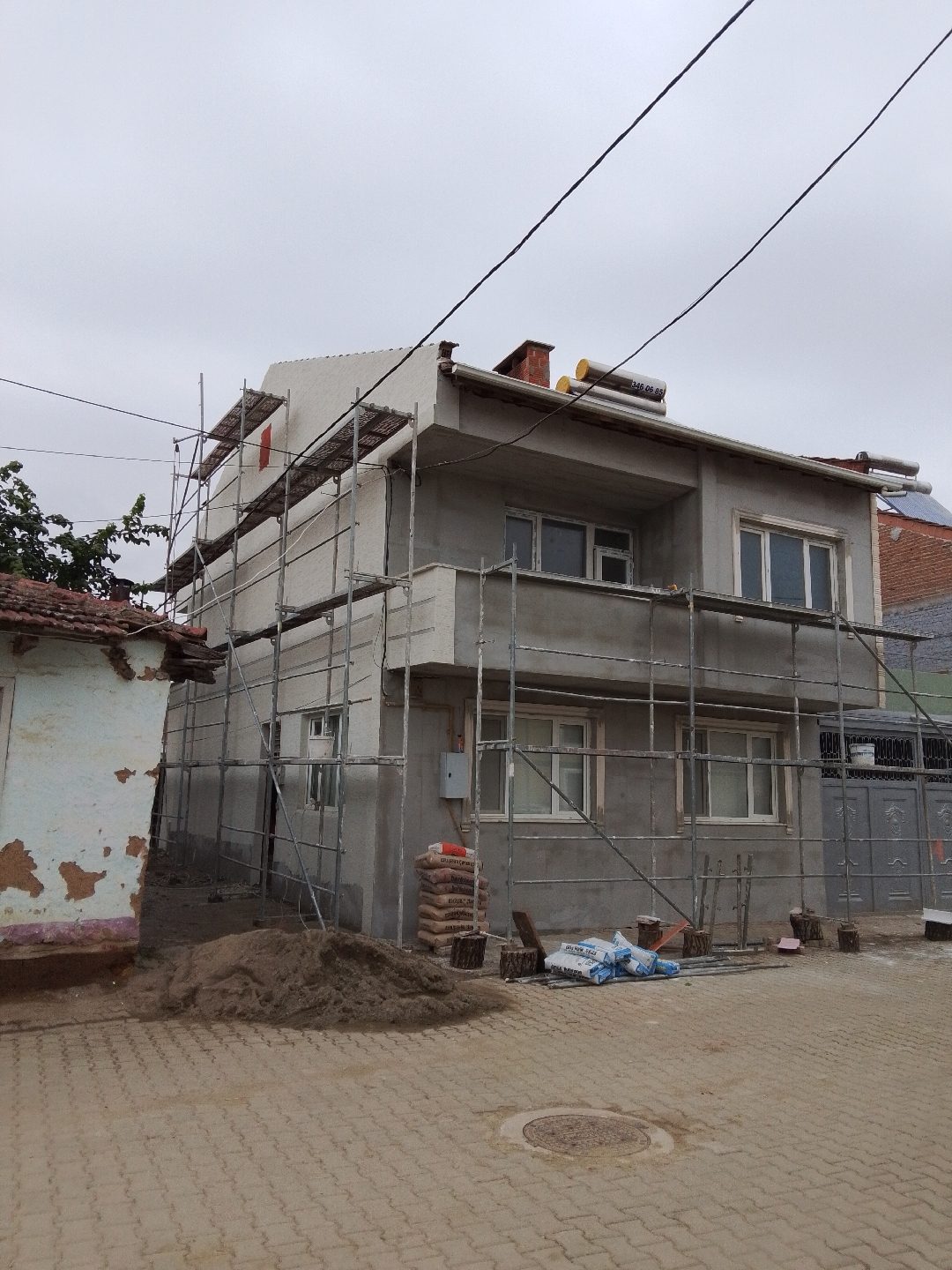 dış cephe montalama işleri ve iç dekorasyon
