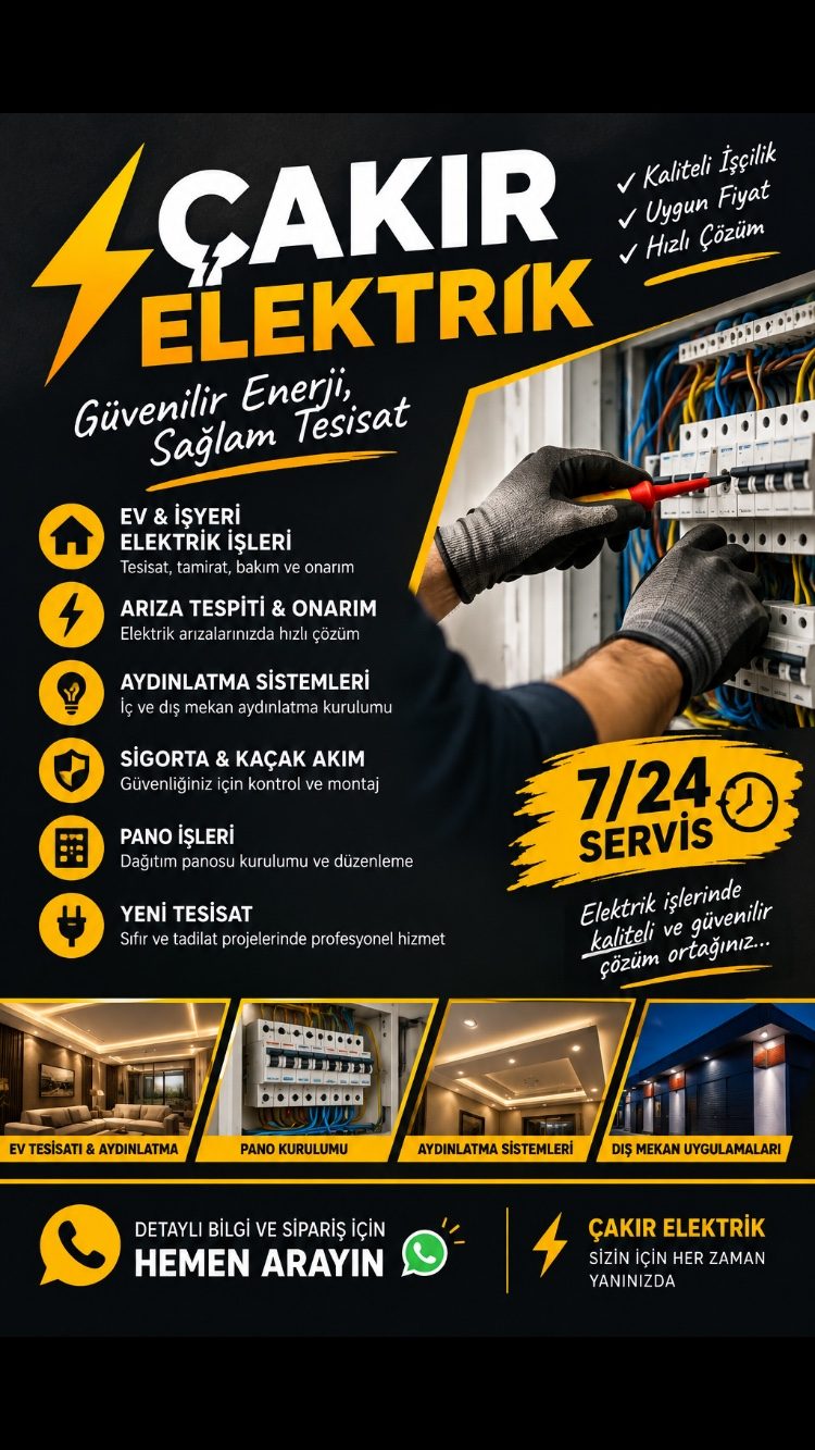 Elektrikçi hizmeti