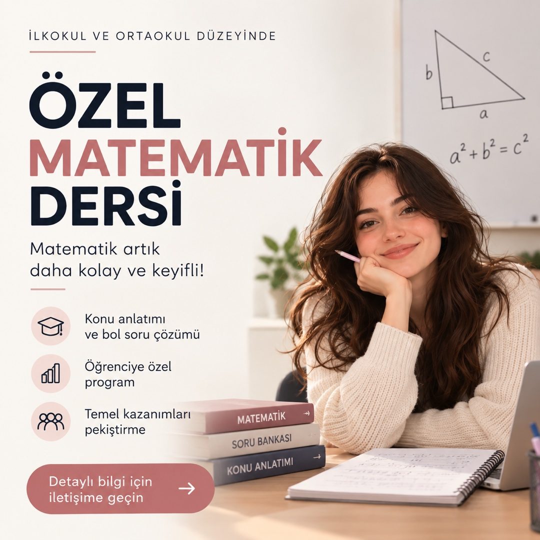 Analitik Düşünme Odaklı, Başarı Garantili Matematik Özel Ders
