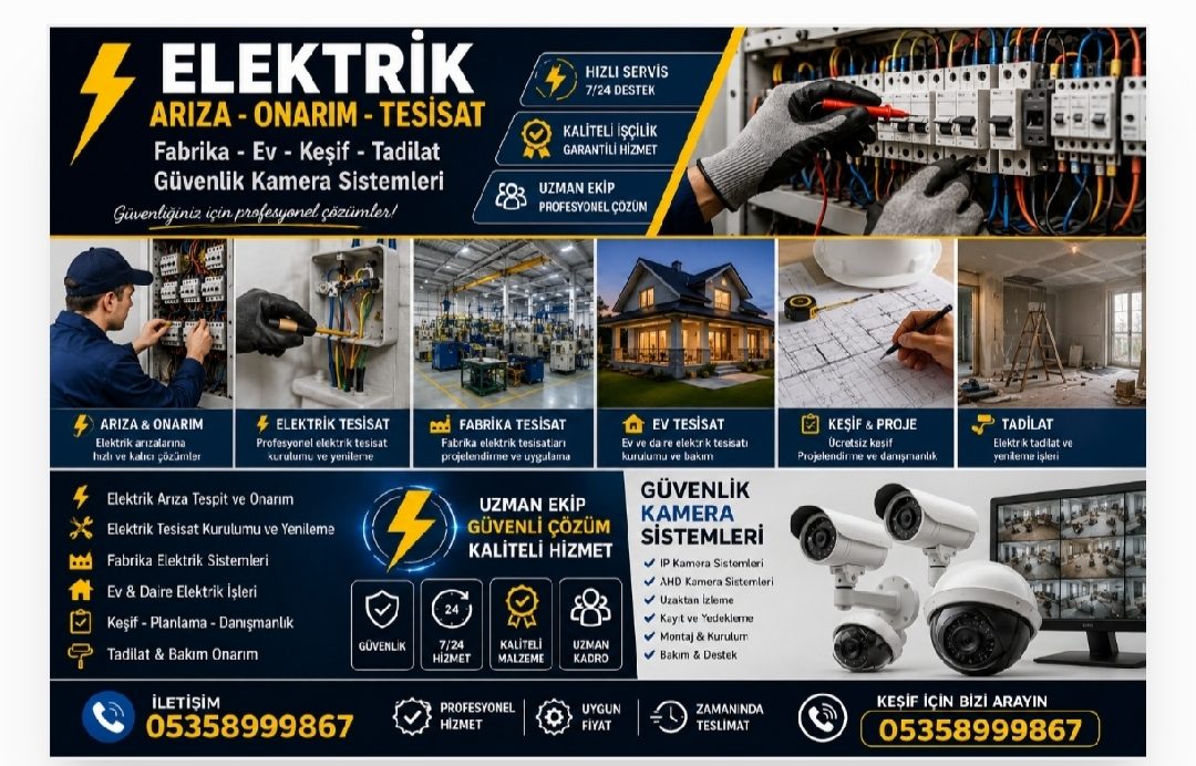 Elektrikçi hizmeti