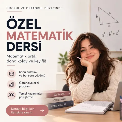 Analitik Düşünme Odaklı, Başarı Garantili Matematik Özel Ders